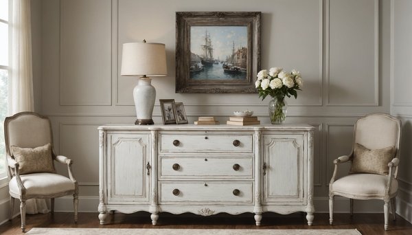 5 façons d'intégrer le meuble blanchi vieilli dans votre déco